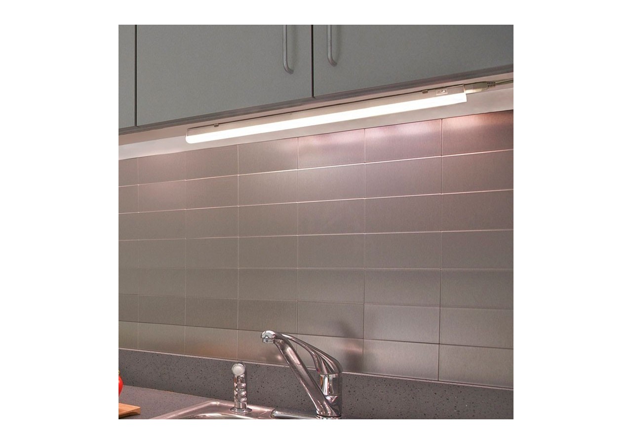 Réglette LED pour dessous de meuble-T5-150 cm-18W opale-CCT - B1780-5-150CCT - Barcelona LED