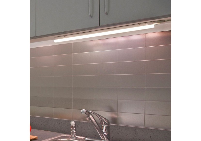 Réglette LED pour dessous de meuble-T5-150 cm-18W opale-CCT - B1780-5-150CCT - Barcelona LED