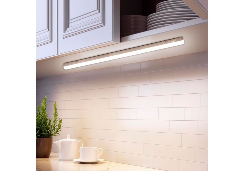 Réglette LED pour dessous de meuble-T5-150 cm-18W opale-CCT - B1780-5-150CCT - Barcelona LED