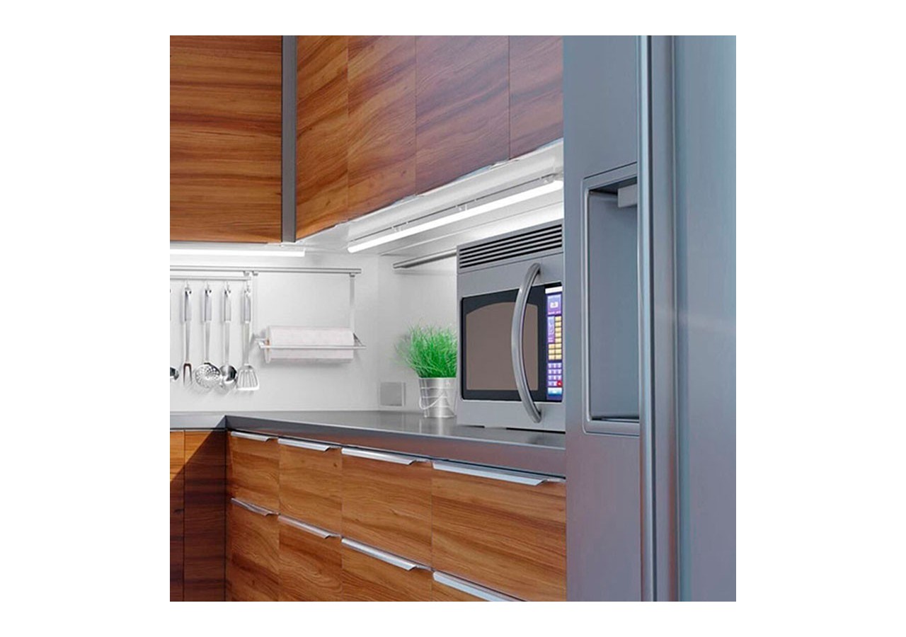 Réglette LED pour dessous de meuble-T5-150 cm-18W opale-CCT - B1780-5-150CCT - Barcelona LED