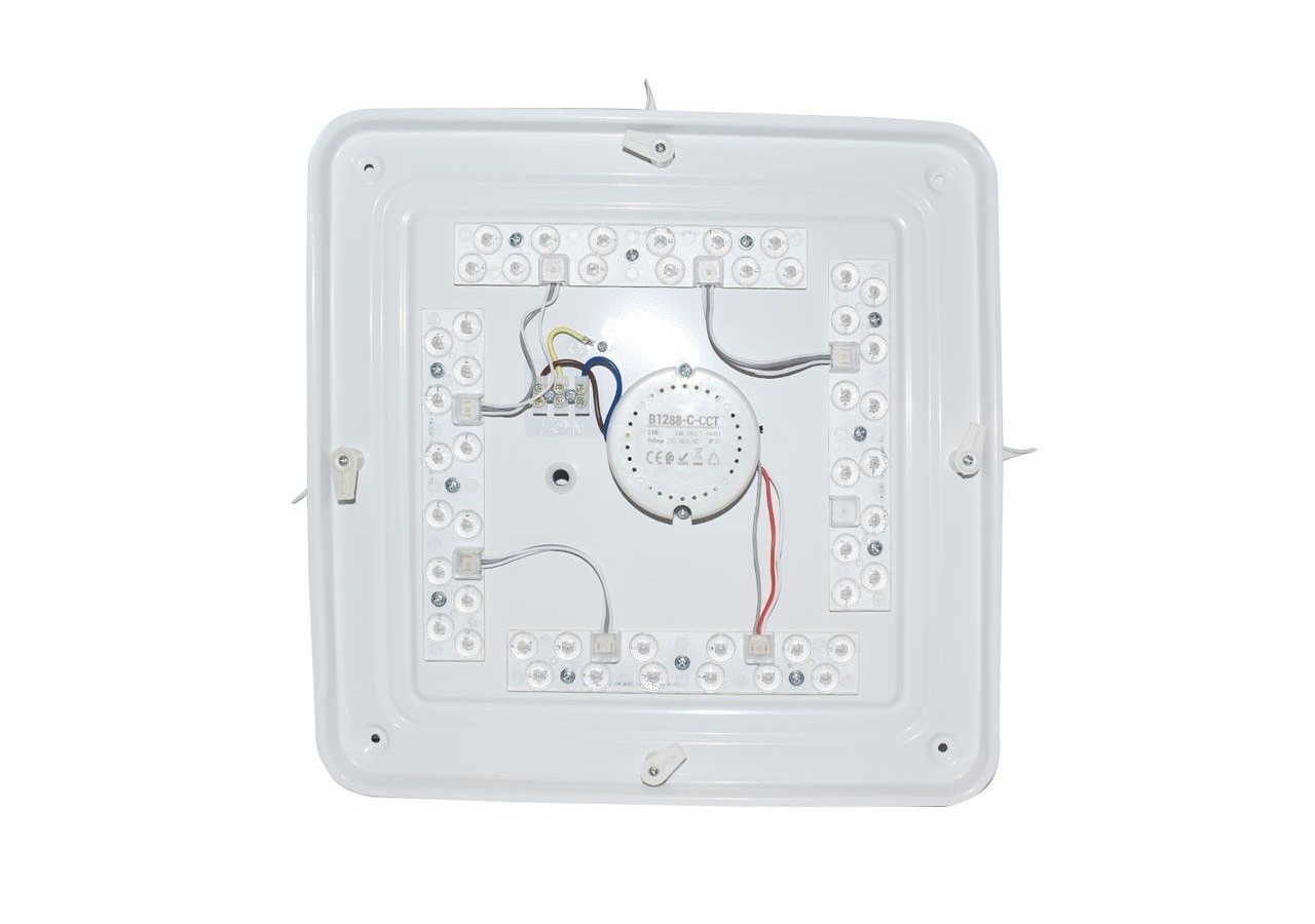 Plafonnier carré LED en saillie BASIC CCT-24W-IP20 - B1288-C-CCT - Barcelona LED