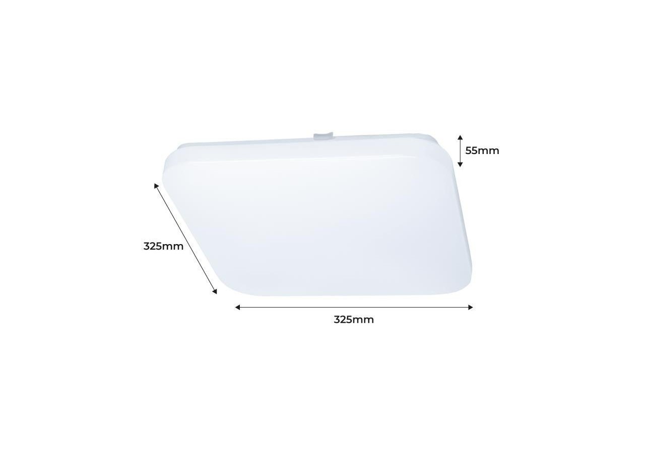 Plafonnier carré LED en saillie BASIC CCT-24W-IP20 - B1288-C-CCT - Barcelona LED