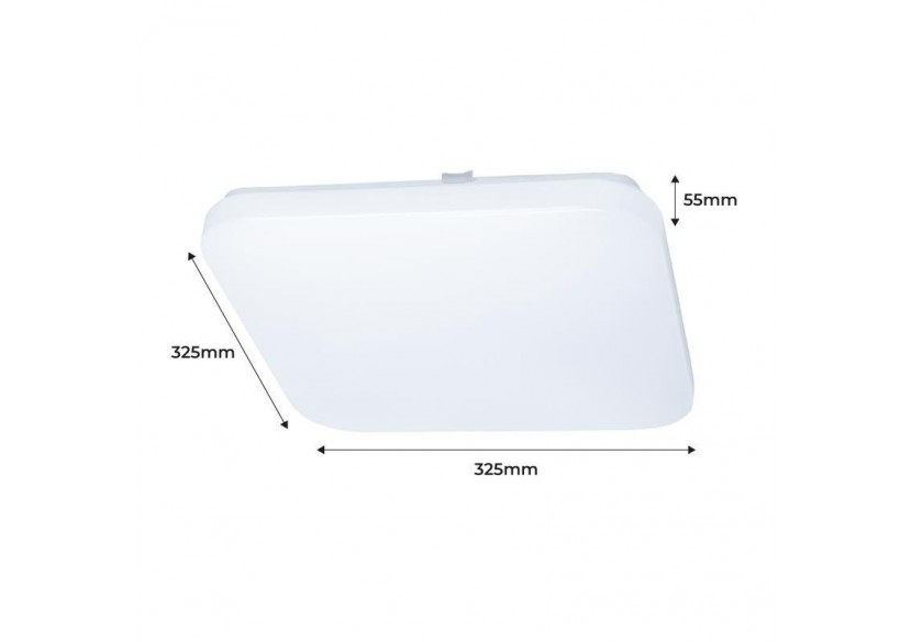 Plafonnier carré LED en saillie BASIC CCT-24W-IP20 - B1288-C-CCT - Barcelona LED