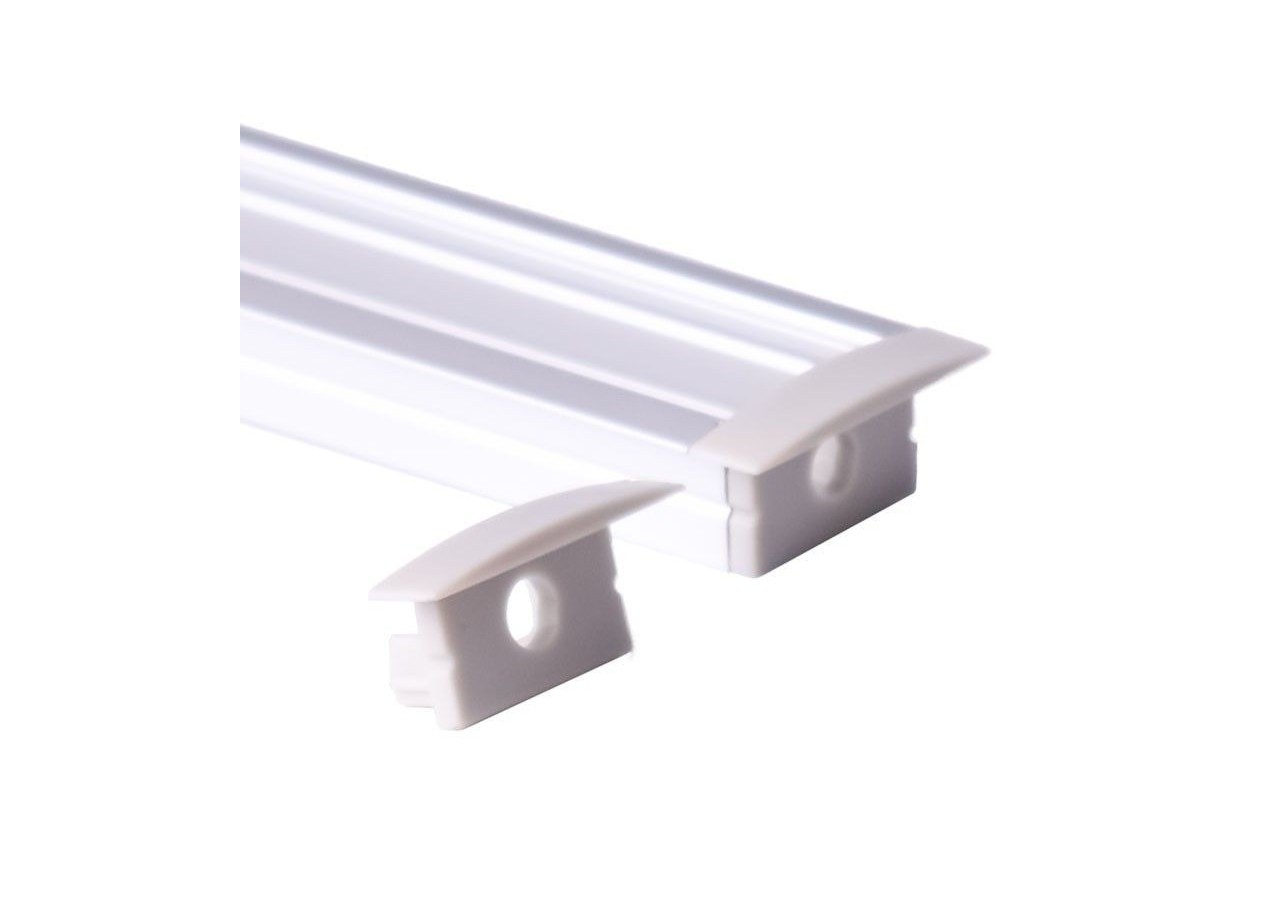 Embout de finition pour profilé en aluminium encastré-Ref : BPERFALP149 - BTPEC149-CA - Barcelona LED