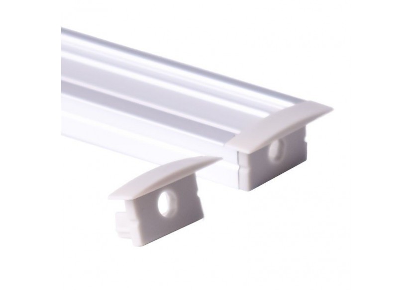 Embout de finition pour profilé en aluminium encastré-Ref : BPERFALP149 - BTPEC149-CA - Barcelona LED