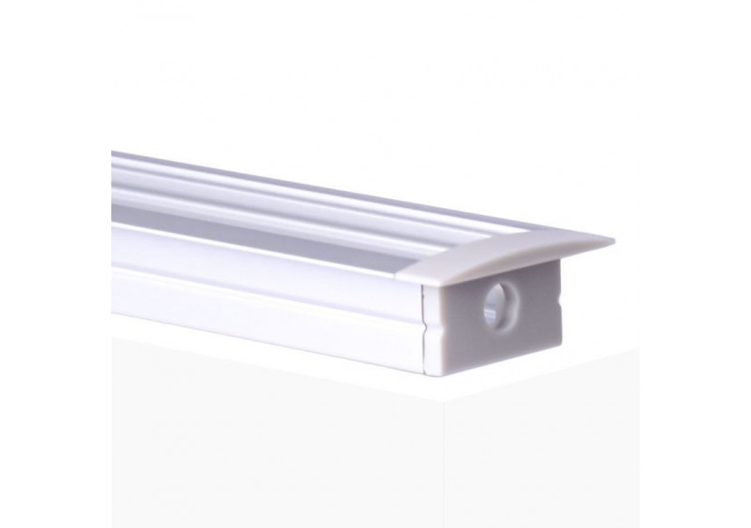 Embout de finition pour profilé en aluminium encastré-Ref : BPERFALP149 - BTPEC149-CA - Barcelona LED