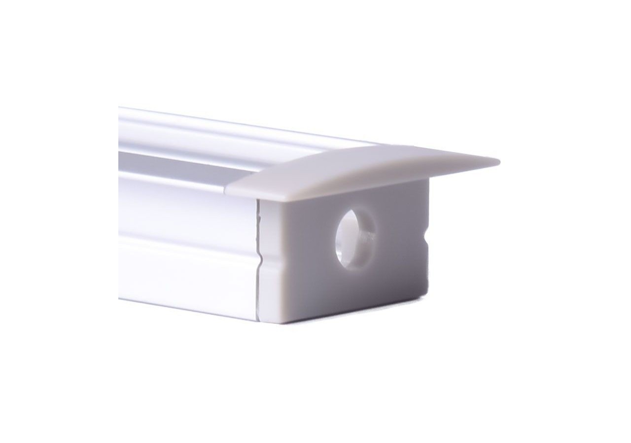 Embout de finition pour profilé en aluminium encastré-Ref : BPERFALP149 - BTPEC149-CA - Barcelona LED