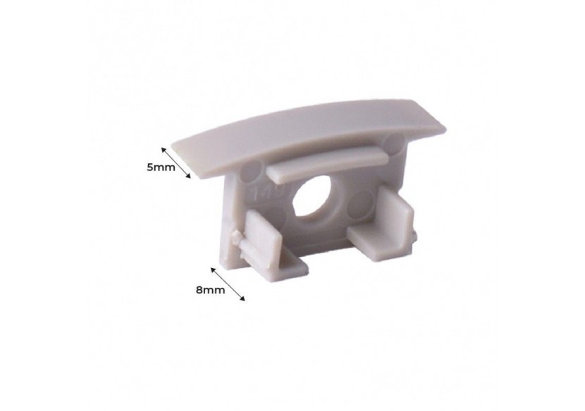 Embout de finition pour profilé en aluminium encastré-Ref : BPERFALP149 - BTPEC149-CA - Barcelona LED