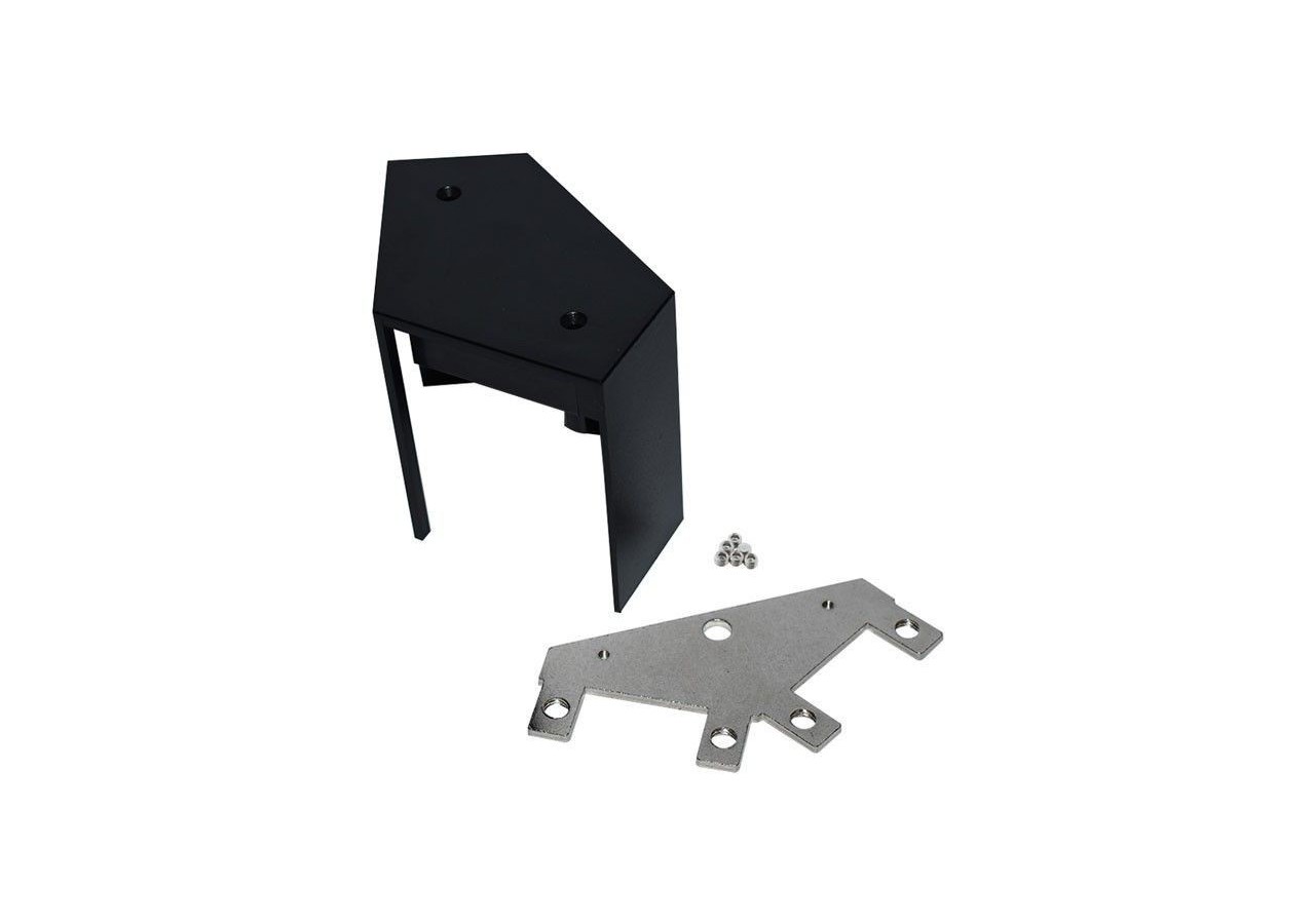 Connecteur d'angle 60 degrés pour suspension LED linéaires-Référence B9010/B9020/B9030 - B9010-160-N - Barcelona LED