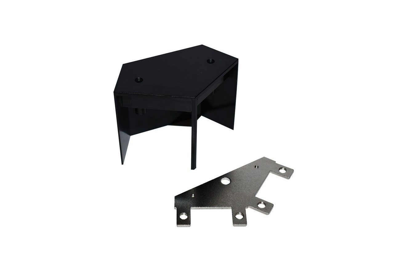 Connecteur d'angle 60 degrés pour suspension LED linéaires-Référence B9010/B9020/B9030 - B9010-160-N - Barcelona LED