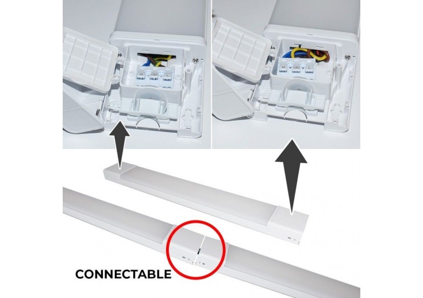 Linéaire LED haute puissance CCT-20W-60cm-IP44 - B8510-60CCT - Barcelona LED