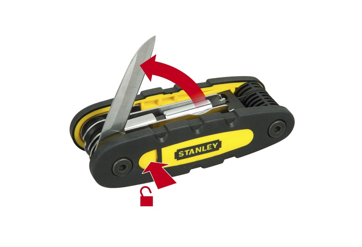 Couteau Multifonctions 14 Outils En 1 - Stanley : Confort'Mat