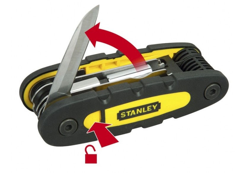 Couteau Multifonctions 14 Outils En 1 - Stanley : Confort'Mat