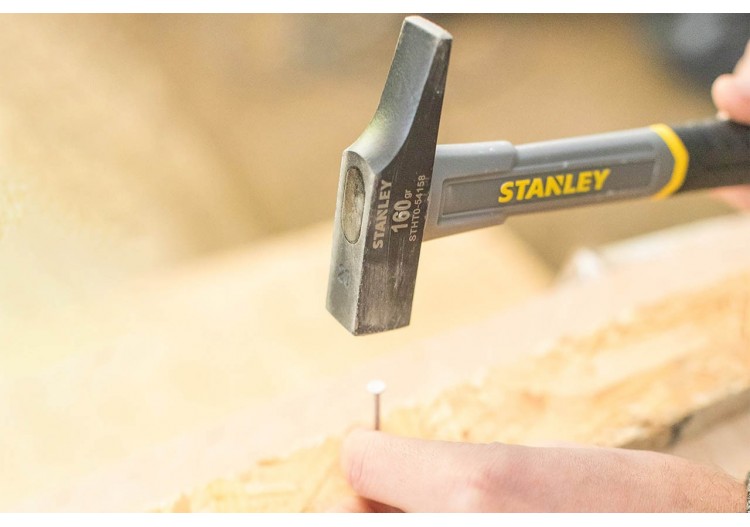 Marteau De Menuisier Manche Fibre De Verre 160G - 20Mm - Stanley : Confort'Mat