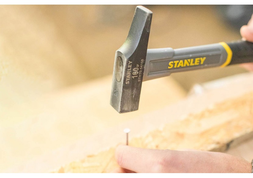 Marteau De Menuisier Manche Fibre De Verre 160G - 20Mm - Stanley : Confort'Mat
