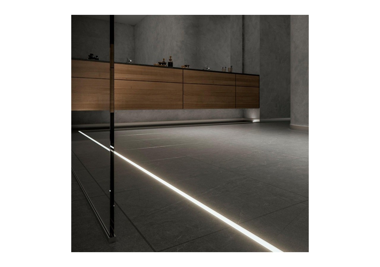 Profilé encastrable dans le sol-Ruban LED jusqu'à 15 mm-2 mètres - LM3815 - Barcelona LED