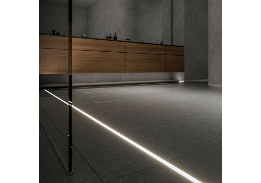 Profilé encastrable dans le sol-Ruban LED jusqu'à 15 mm-2 mètres - LM3815 - Barcelona LED