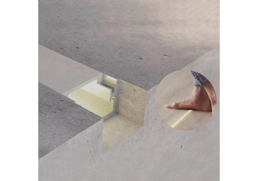 Profilé encastrable dans le sol-Ruban LED jusqu'à 15 mm-2 mètres - LM3815 - Barcelona LED