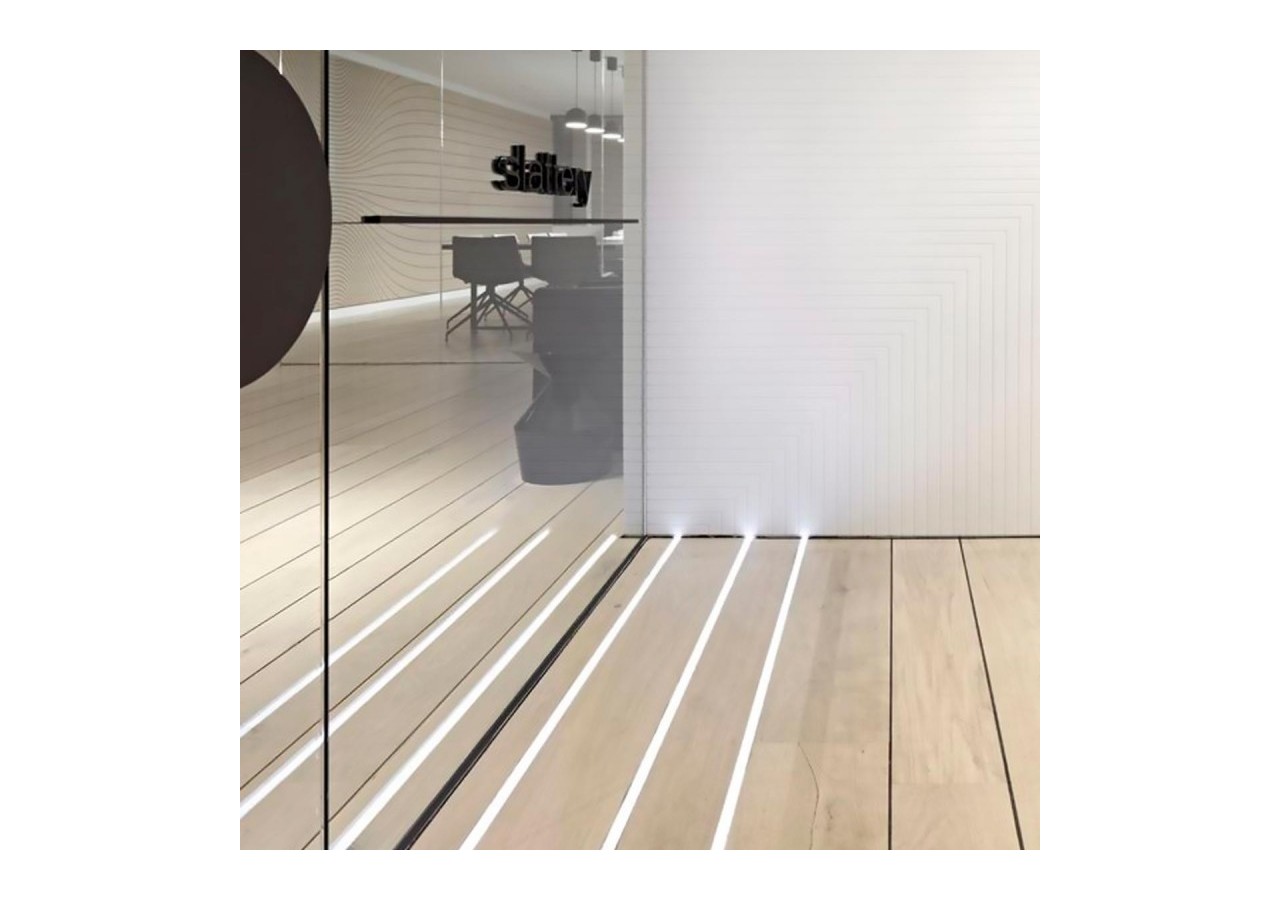 Profilé encastrable dans le sol-Ruban LED jusqu'à 15 mm-2 mètres - LM3815 - Barcelona LED