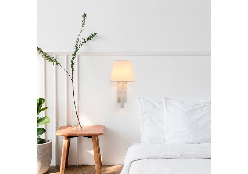 Applique murale "NOAH" avec liseuse LED-3,4W - L2032-B - Barcelona LED