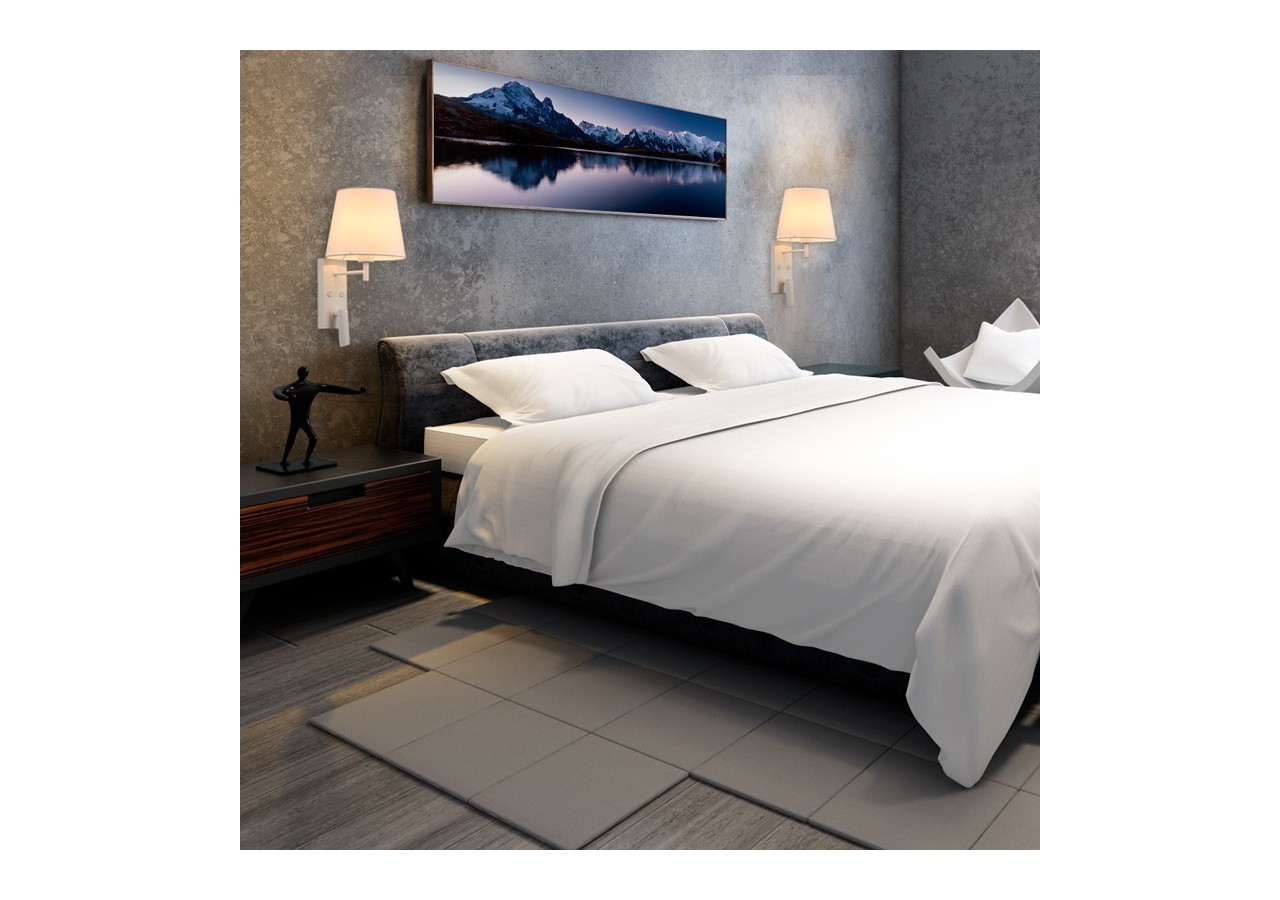 Applique murale "NOAH" avec liseuse LED-3,4W - L2032-B - Barcelona LED