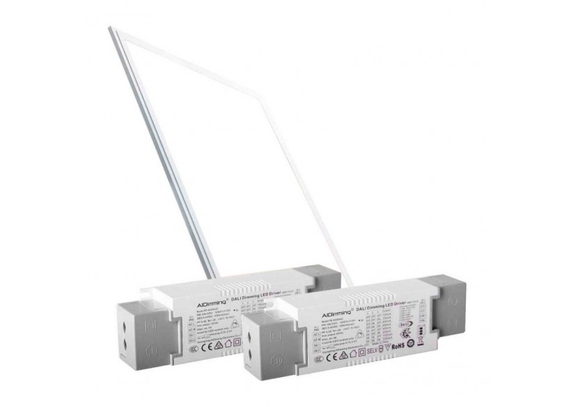 Panneau LED encastrable 120x60-Dimmable DALI-72W-UGR19 - K5234-DALI-BC - Barcelona LED