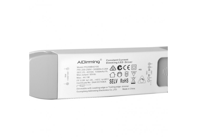 Panneau LED encastrable 120x60-Dimmable TRIAC-72W-UGR19 - K5234-TRIAC-BC - Barcelona LED