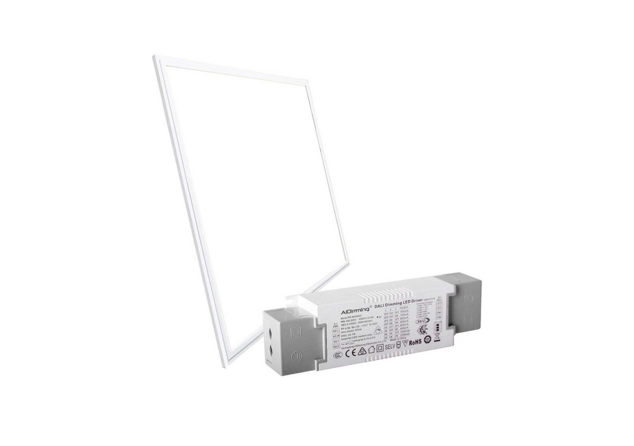 Panneau LED 60x60 encastrable-Dimmable DALI-44W-UGR19 - K5235-DALI-BC - Barcelona LED
