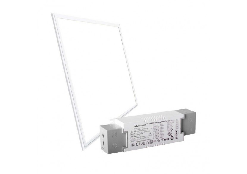 Panneau LED 60x60 encastrable-Dimmable DALI-44W-UGR19 - K5235-DALI-BC - Barcelona LED