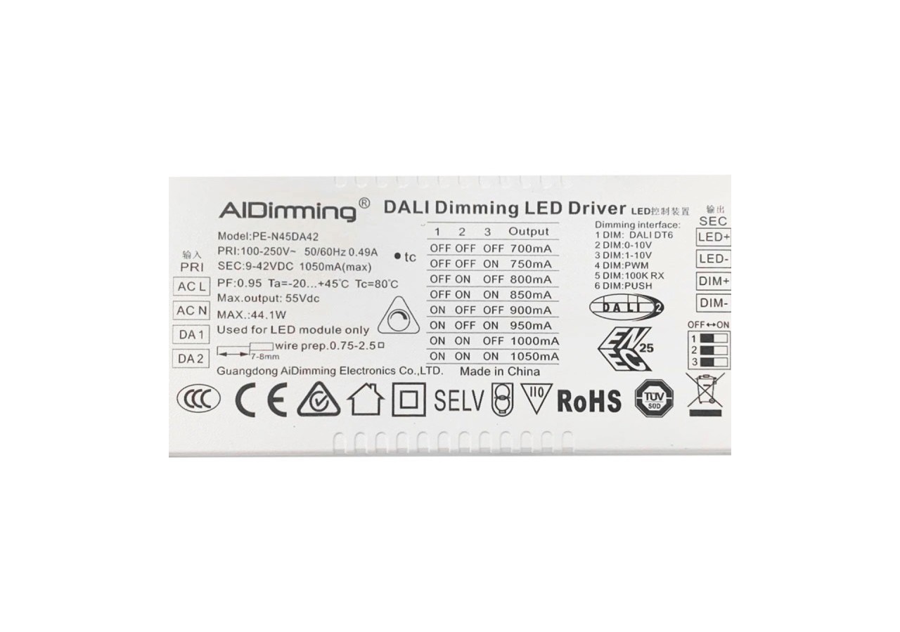 Panneau LED 60x60 encastrable-Dimmable 0-10V-44W-UGR19 - K5235-0-10-BC - Barcelona LED