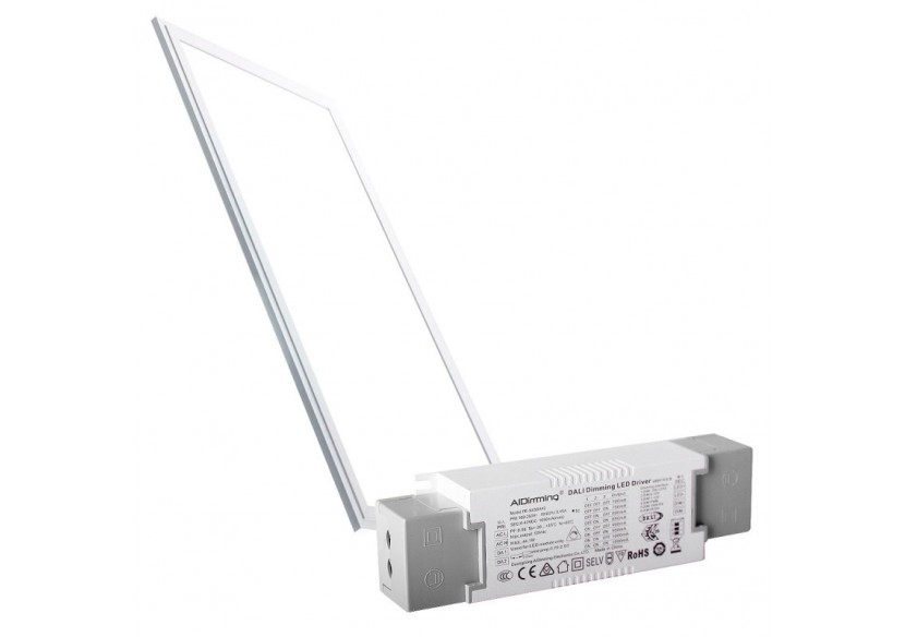 Panneau LED encastrable 120x30-Dimmable PUSH-44W-UGR19 - K5236-PUSH-BC - Barcelona LED
