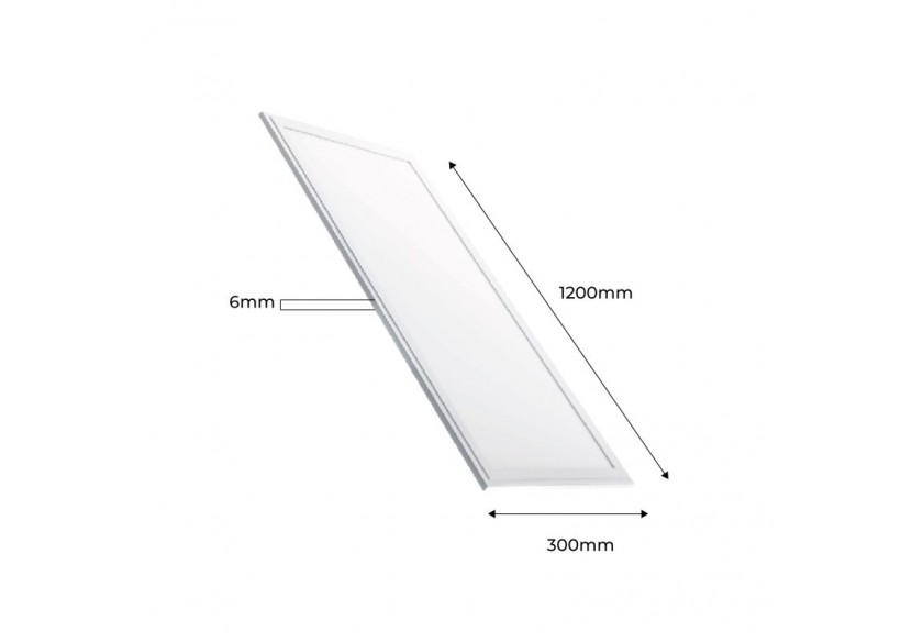 Panneau LED encastrable 120x30-Dimmable PUSH-44W-UGR19 - K5236-PUSH-BC - Barcelona LED