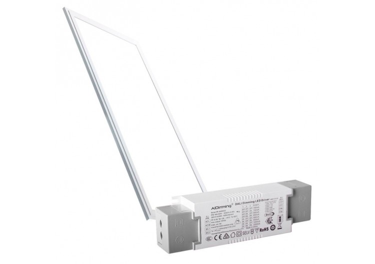 Panneau LED encastrable 120x30-Dimmable 0-10V-44W-UGR19 - K5236-0-10-BC - Barcelona LED