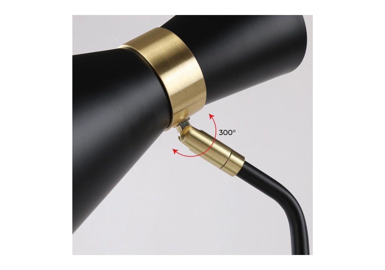 Lampe à poser moderne "Meghan" - LN3013-ND - Barcelona LED