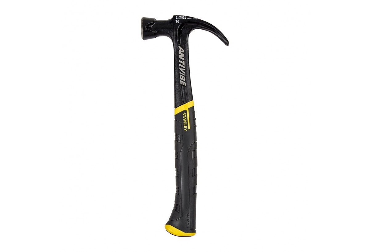 Marteau Arrache-Clous Forgé Coudé Antivibe 450G   - Fatmax : Confort'Mat