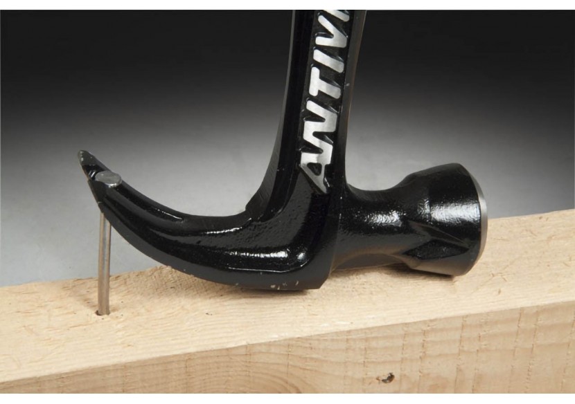 Marteau Arrache-Clous Forgé Coudé Antivibe 570G   - Fatmax : Confort'Mat