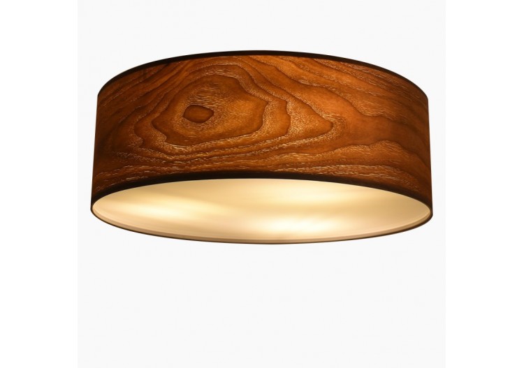 Plafonnier imitation bois "AGUDES"-3xE27-Inspiration "Paulmann" - LN1306-T - Barcelona LED