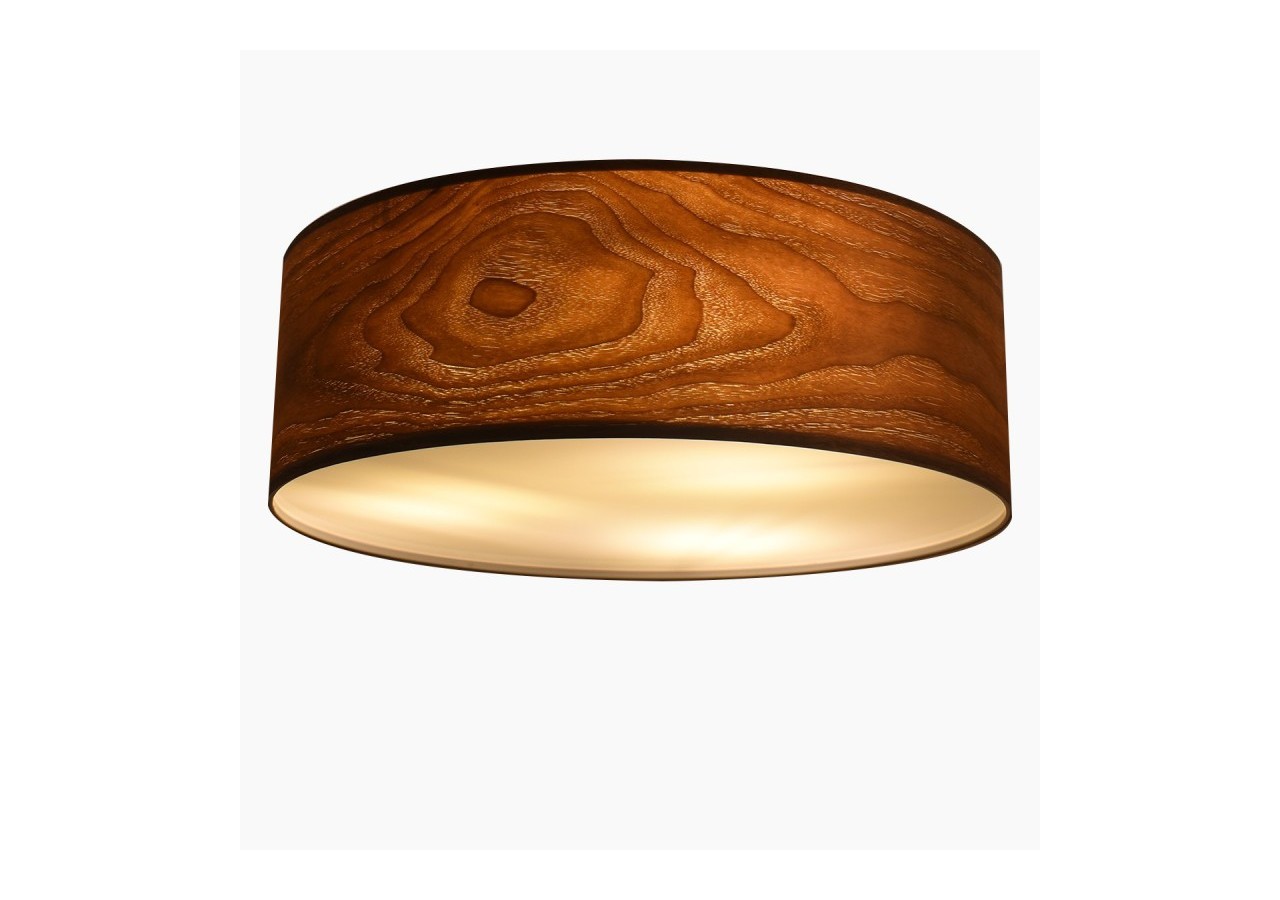 Plafonnier imitation bois "AGUDES"-3xE27-Inspiration "Paulmann" - LN1306-T - Barcelona LED
