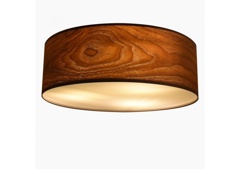 Plafonnier imitation bois "AGUDES"-3xE27-Inspiration "Paulmann" - LN1306-T - Barcelona LED