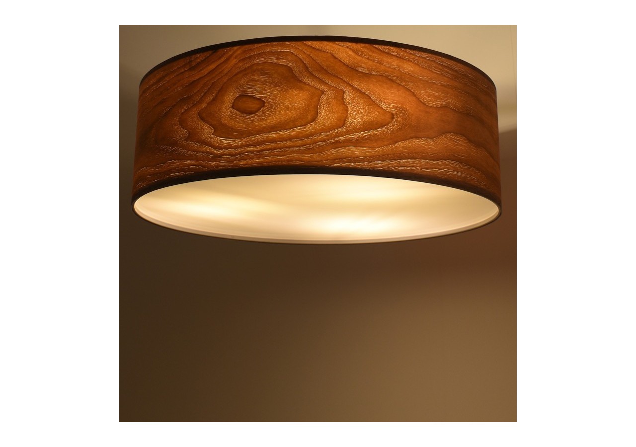 Plafonnier imitation bois "AGUDES"-3xE27-Inspiration "Paulmann" - LN1306-T - Barcelona LED