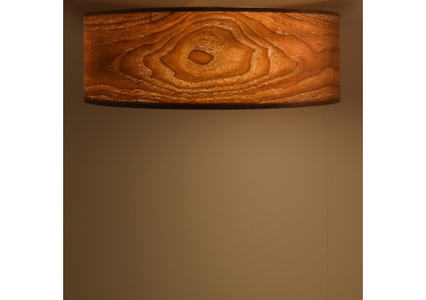 Plafonnier imitation bois "AGUDES"-3xE27-Inspiration "Paulmann" - LN1306-T - Barcelona LED