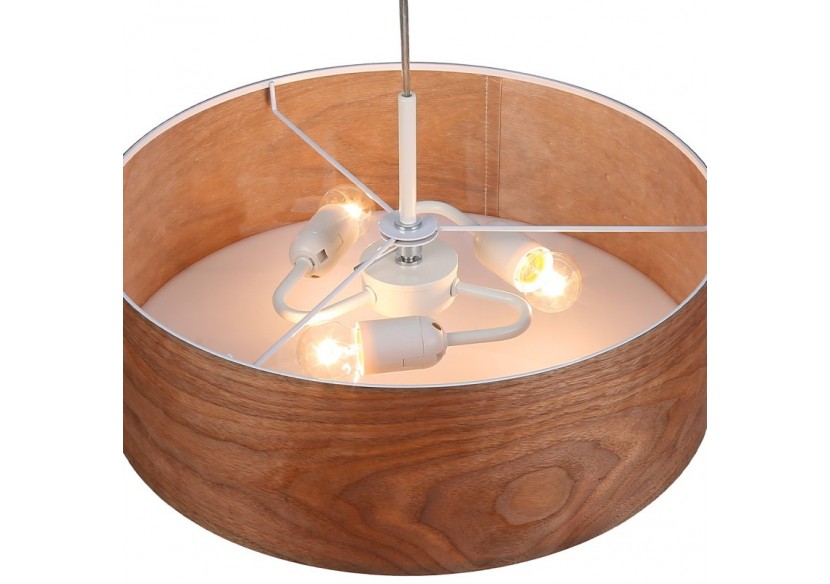 Suspension imitiation bois "MATAGALLS"-3xE27 -Inspiration "Paulmann" - LN1306-C - Barcelona LED Suspension imitiation bois "MATAGALLS"-3xE27 -Inspiration "Paulmann" - LN1306-C - Barcelona LED