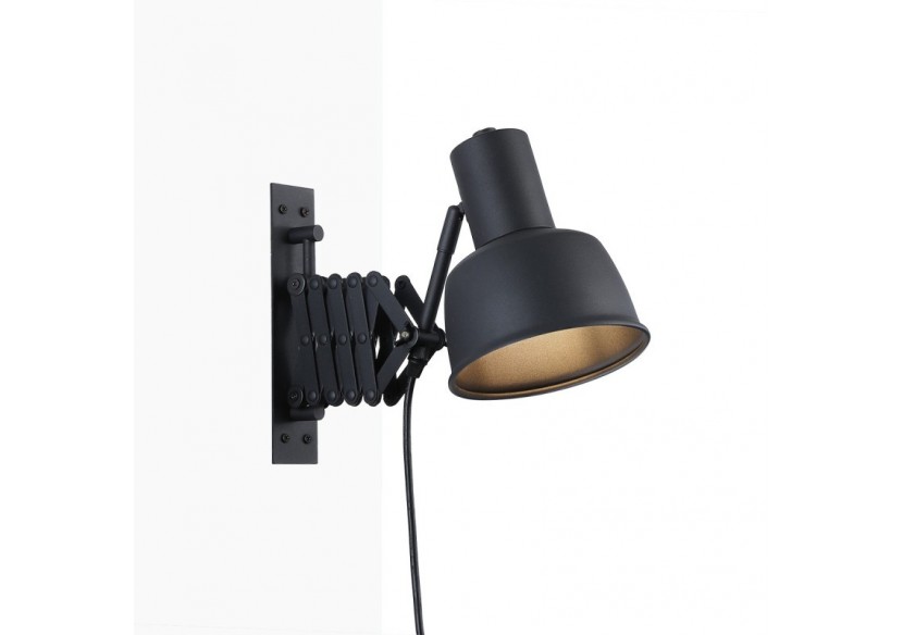 Applique murale industrielle vintage avec bras ciseaux "Roma"-E27 - LV132-N - Barcelona LED Applique murale industrielle vintage avec bras ciseaux "Roma"-E27 - LV132-N - Barcelona LED