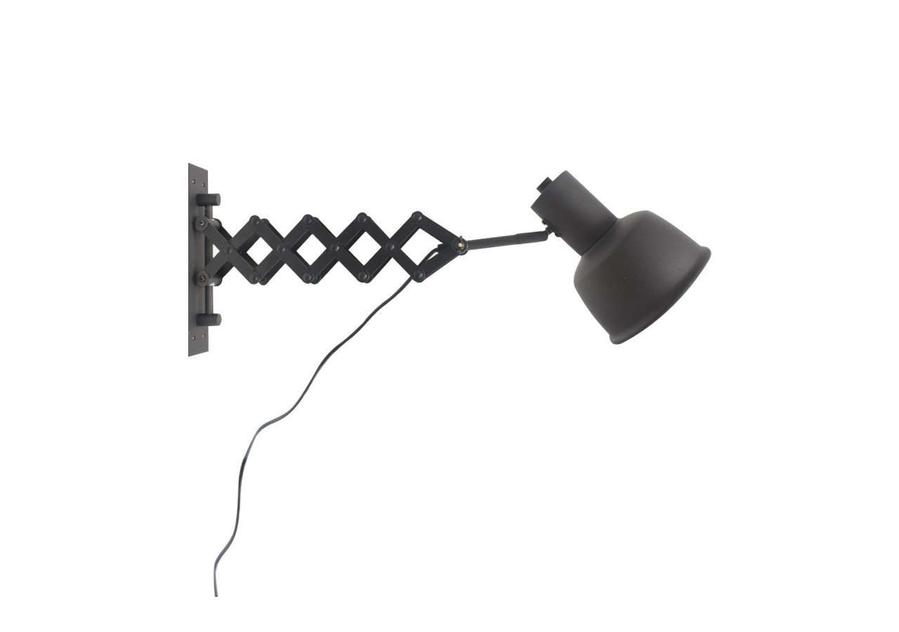 Applique murale industrielle vintage avec bras ciseaux "Roma"-E27 - LV132-N - Barcelona LED
