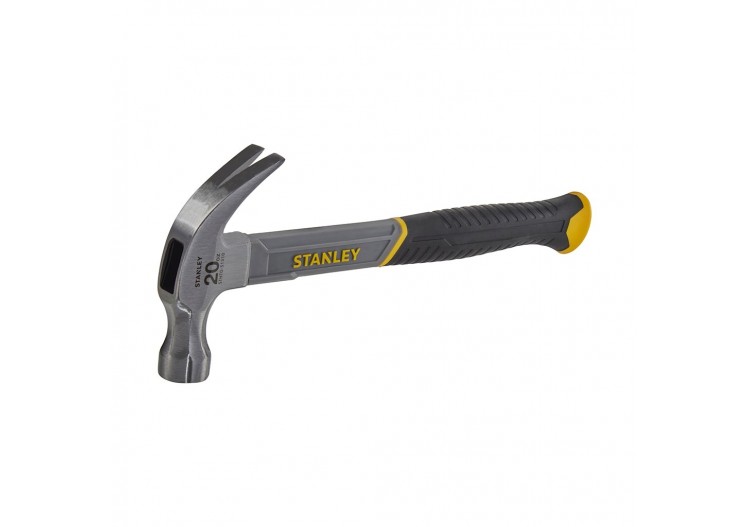 Marteau Arrache-Clous Manche Fibre De Verre 560G - Stanley : Confort'Mat