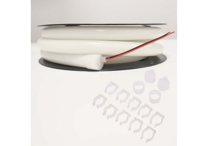 Néon LED flexible circulaire 360 degrés-24V DC-diamètre 20mm-5 mètres-13W/m-Kit complet-IP67 - N20D-5M-BF - Barcelona LED Néon LED flexible circulaire 360 degrés-24V DC-diamètre 20mm-5 mètres-13W/m-Kit complet-IP67 - N20D-5M-BF - Barcelona LED