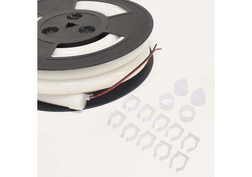Néon LED flexible circulaire 360 degrés-24V DC-diamètre 20mm-5 mètres-13W/m-Kit complet-IP67 - N20D-5M-BF - Barcelona LED Néon LED flexible circulaire 360 degrés-24V DC-diamètre 20mm-5 mètres-13W/m-Kit complet-IP67 - N20D-5M-BF - Barcelona LED