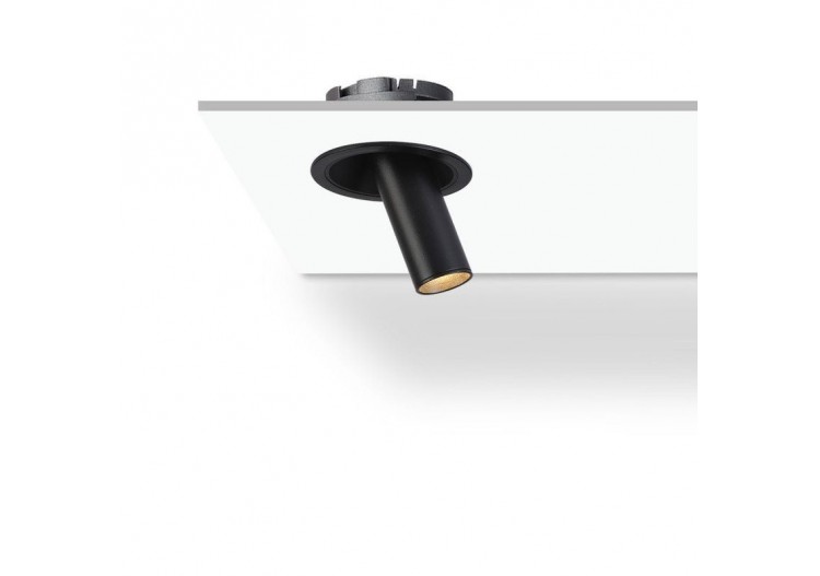 Spot LED encastré orientable "ALAI"-Zoom-100mm-2800K-LED COB-Puce Cree-7W - B860-N - Barcelona LED 2