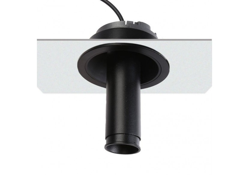 Spot LED encastré orientable "ALAI"-Zoom-100mm-2800K-LED COB-Puce Cree-7W - B860-N - Barcelona LED