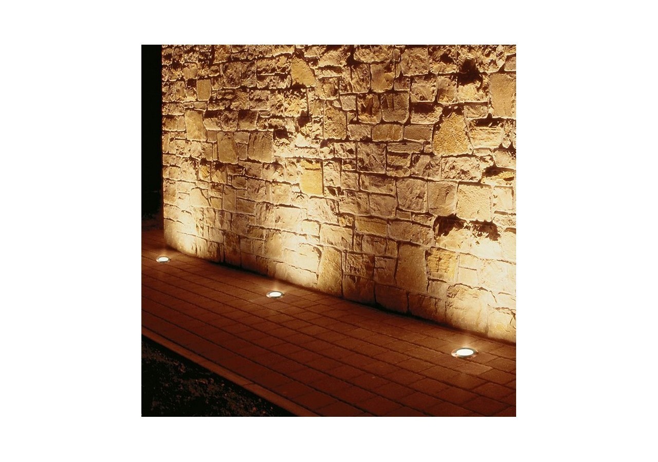 Spot LED encastrable au sol 12W 12V-DC IP67 3000K - BA50015-BC - Barcelona LED